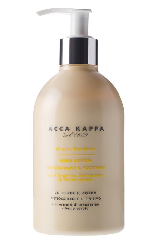 фото Молочко для тела green mandarin (300ml) acca kappa