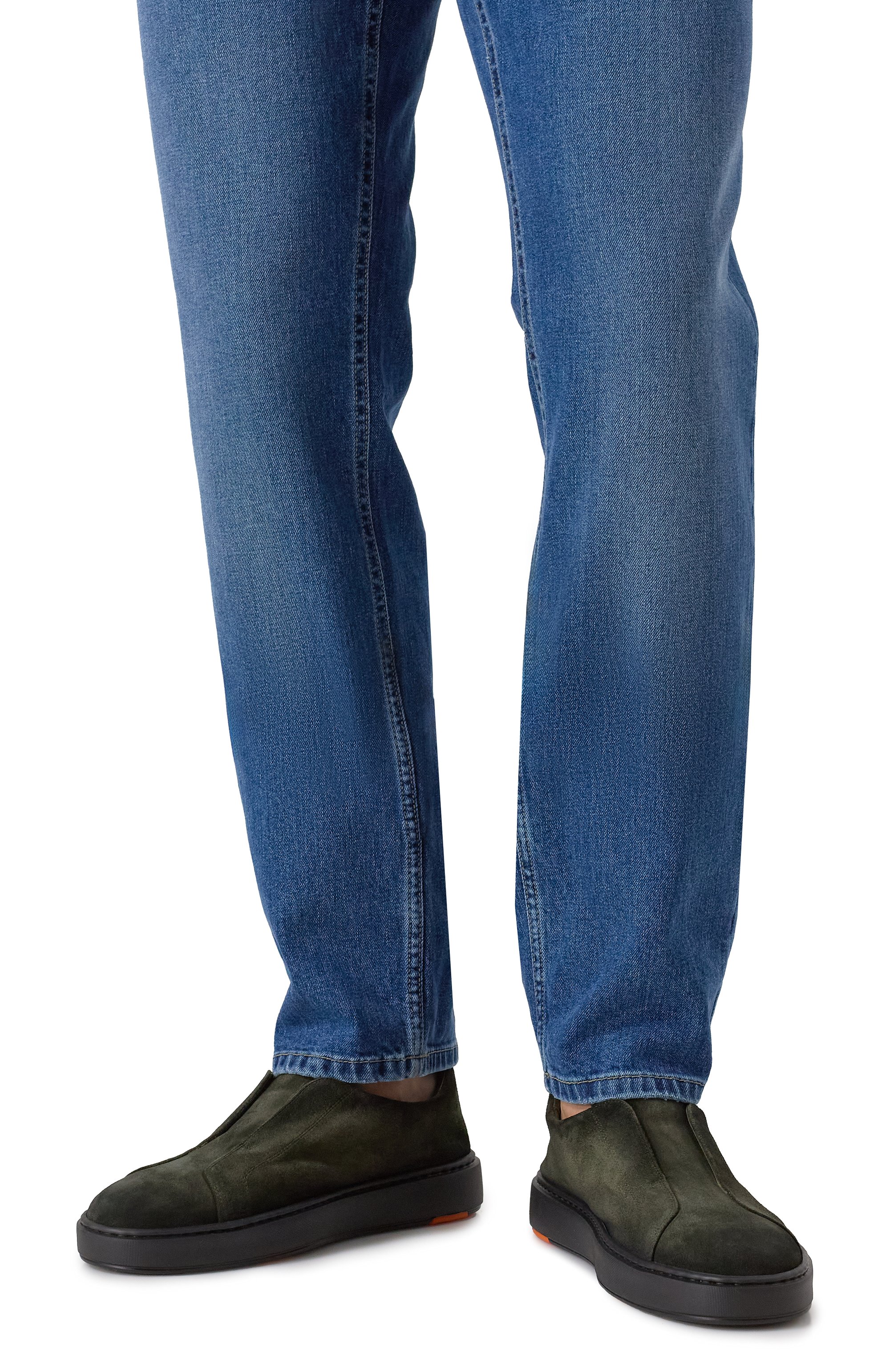 Замшевые кеды cleanic SANTONI, арт. MBCG21995NEATGEL, фото 3