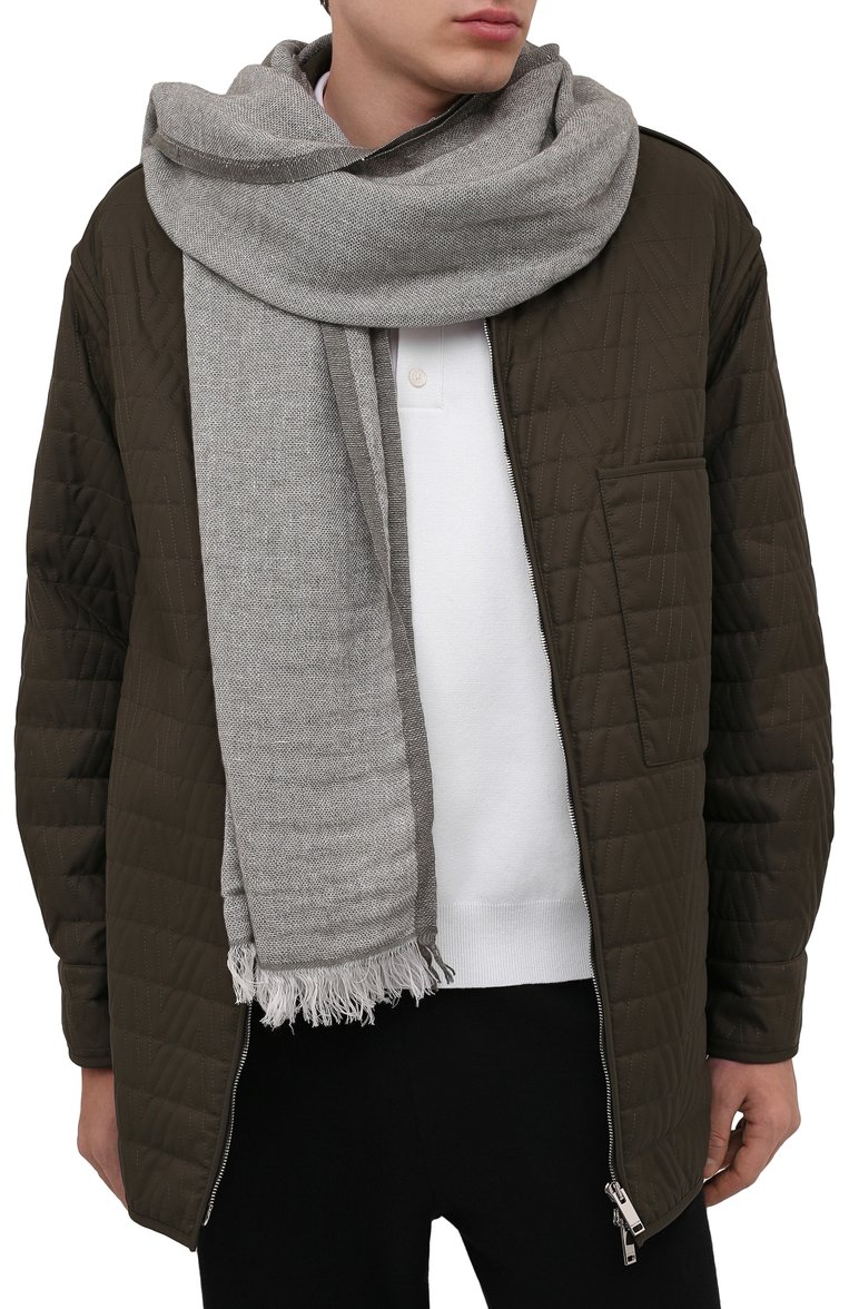 Шарф изо льна и кашемира ZEGNA, арт. Z3L40S/27E, фото 1