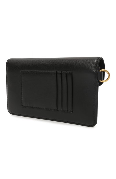 Кожаный чехол для телефона VALENTINO черного цвета по цене 99400 руб., арт. 2Y2P0T59/LMG, фото 3 Кожаный чехол для телефона VALENTINO, арт. 2Y2P0T59/LMG, фото 3