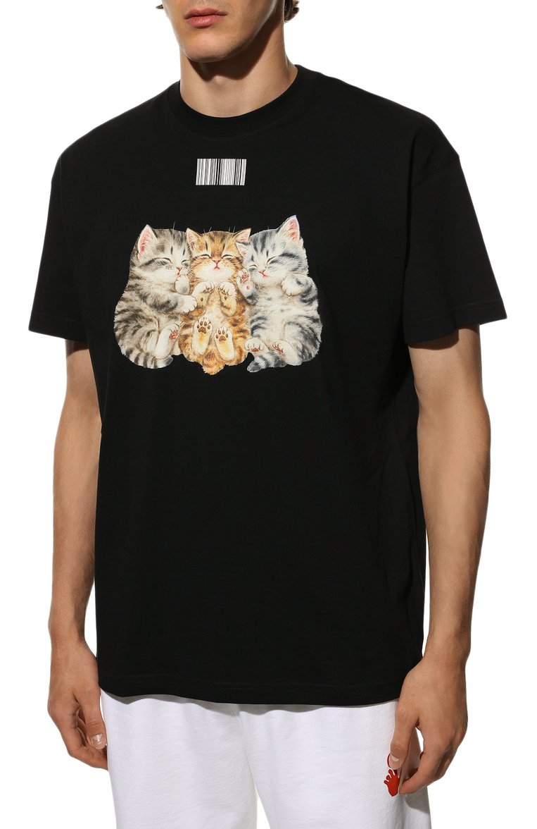 Хлопковая футболка VTMNTS, арт. VL12TR360B/1602, фото 3