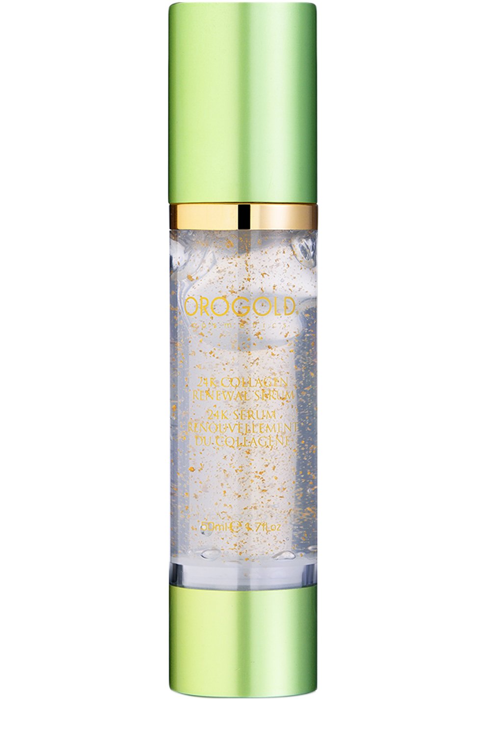 Восстанавливающая коллагеновая сыворотка 24k (50ml) OROGOLD COSMETICS бесцветного цвета по цене 17000 руб., арт. 1977785697734, фото 1 Восстанавливающая коллагеновая сыворотка 24k (50ml) OROGOLD COSMETICS, арт. 1977785697734, фото 1
