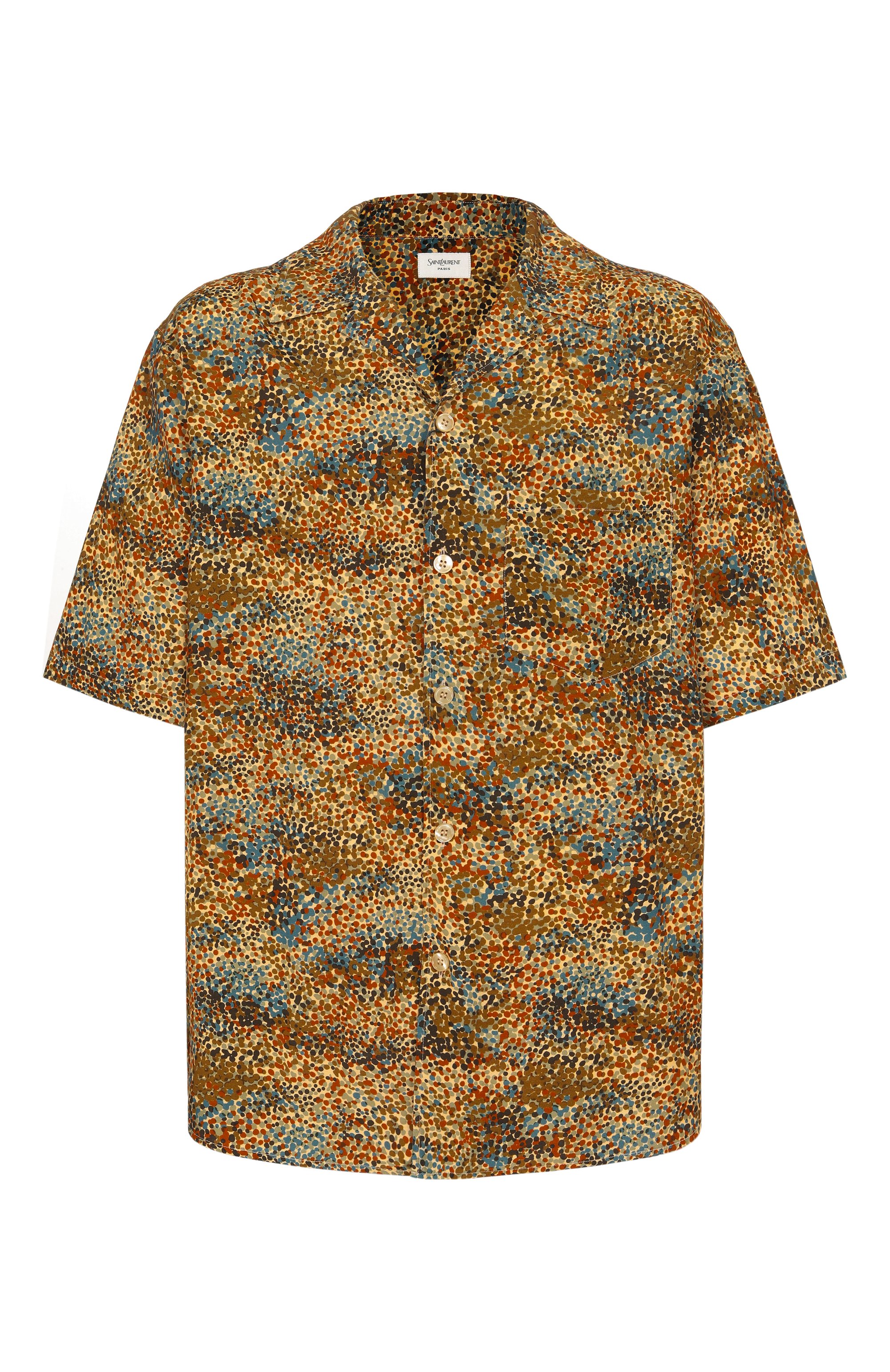 Рубашка из вискозы SAINT LAURENT, арт. 860621/Y2N18, фото 1