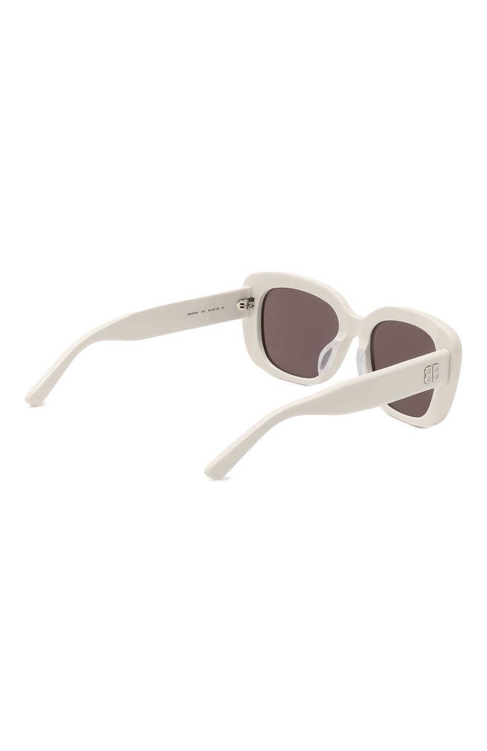 Солнцезащитные очки BALENCIAGA белого цвета по цене 43150 руб., арт. BB0295SK 003, фото 4 Солнцезащитные очки BALENCIAGA, арт. BB0295SK 003, фото 4