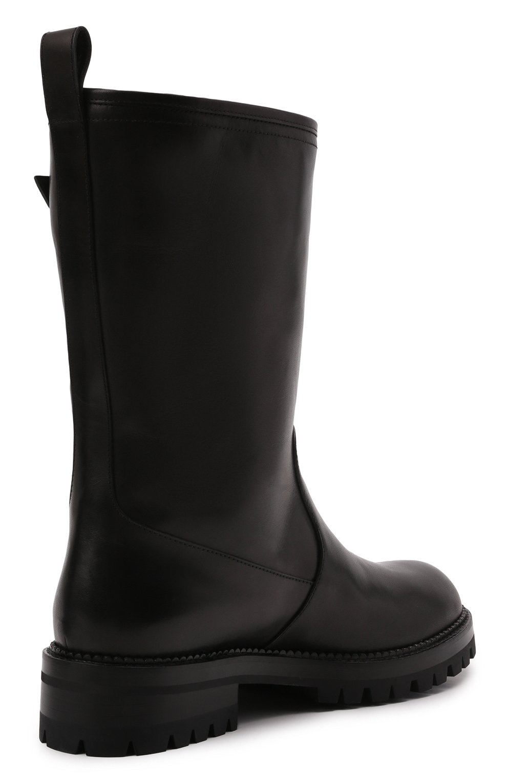 Кожаные сапоги VERSACE, арт. 1000841/1A00633, фото 4