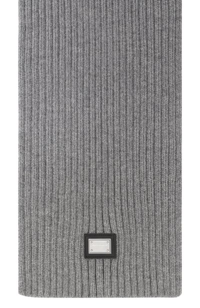 Шарф из шерсти и кашемира DOLCE & GABBANA, арт. LBKAH3/JGMBJ, фото 3