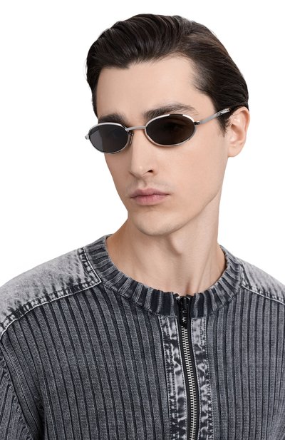 Солнцезащитные очки GUCCI серого цвета по цене 54100 руб., арт. GG1942S 002, фото 2 Солнцезащитные очки GUCCI, арт. GG1942S 002, фото 2