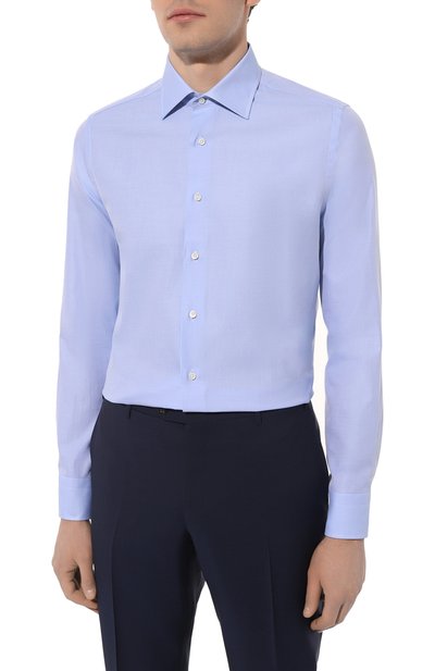 Хлопковая сорочка CANALI, арт. NX18/GR02117, фото 4