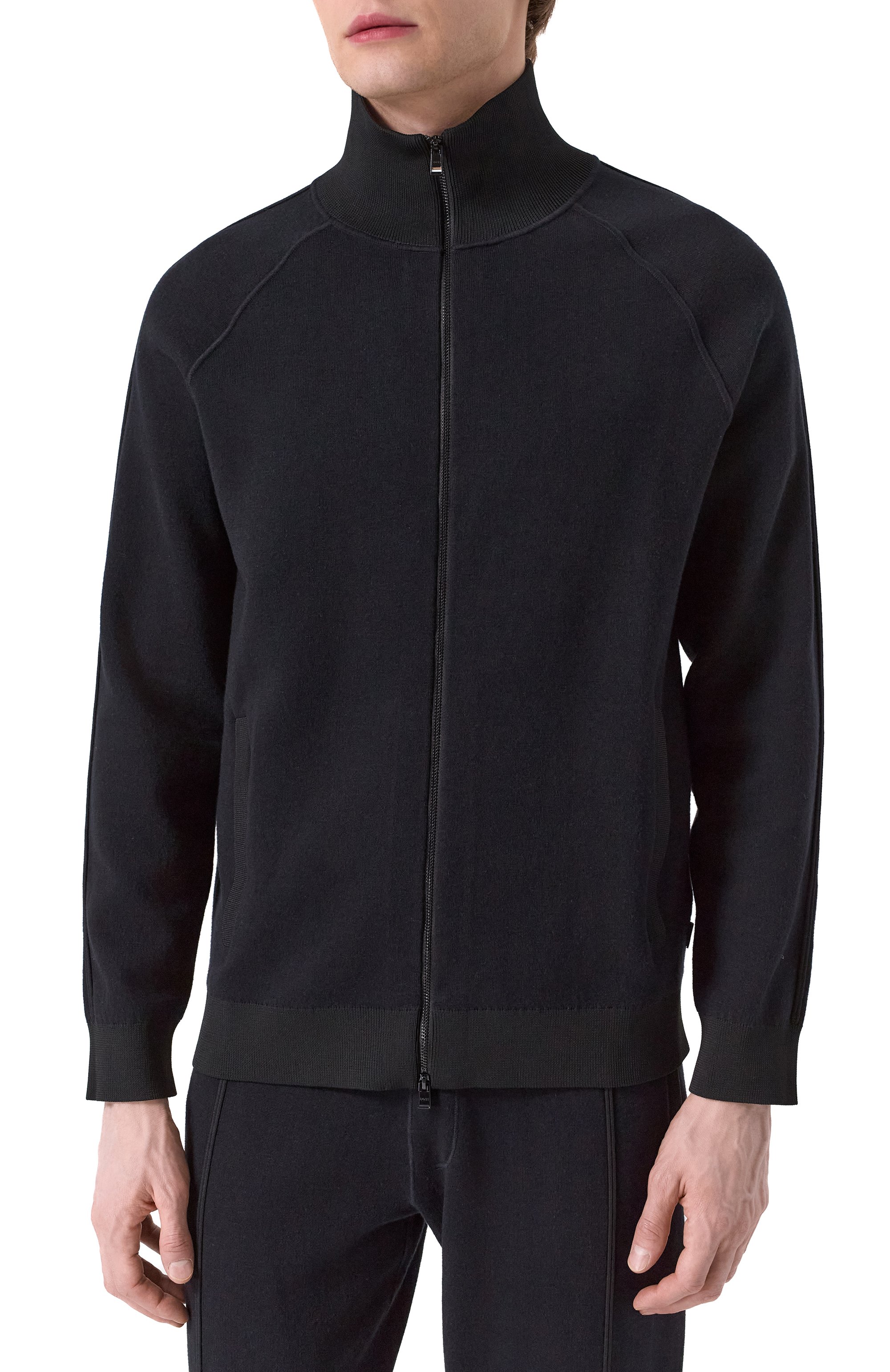 Кардиган из хлопка и шерсти BOSS, арт. 50519629, фото 3