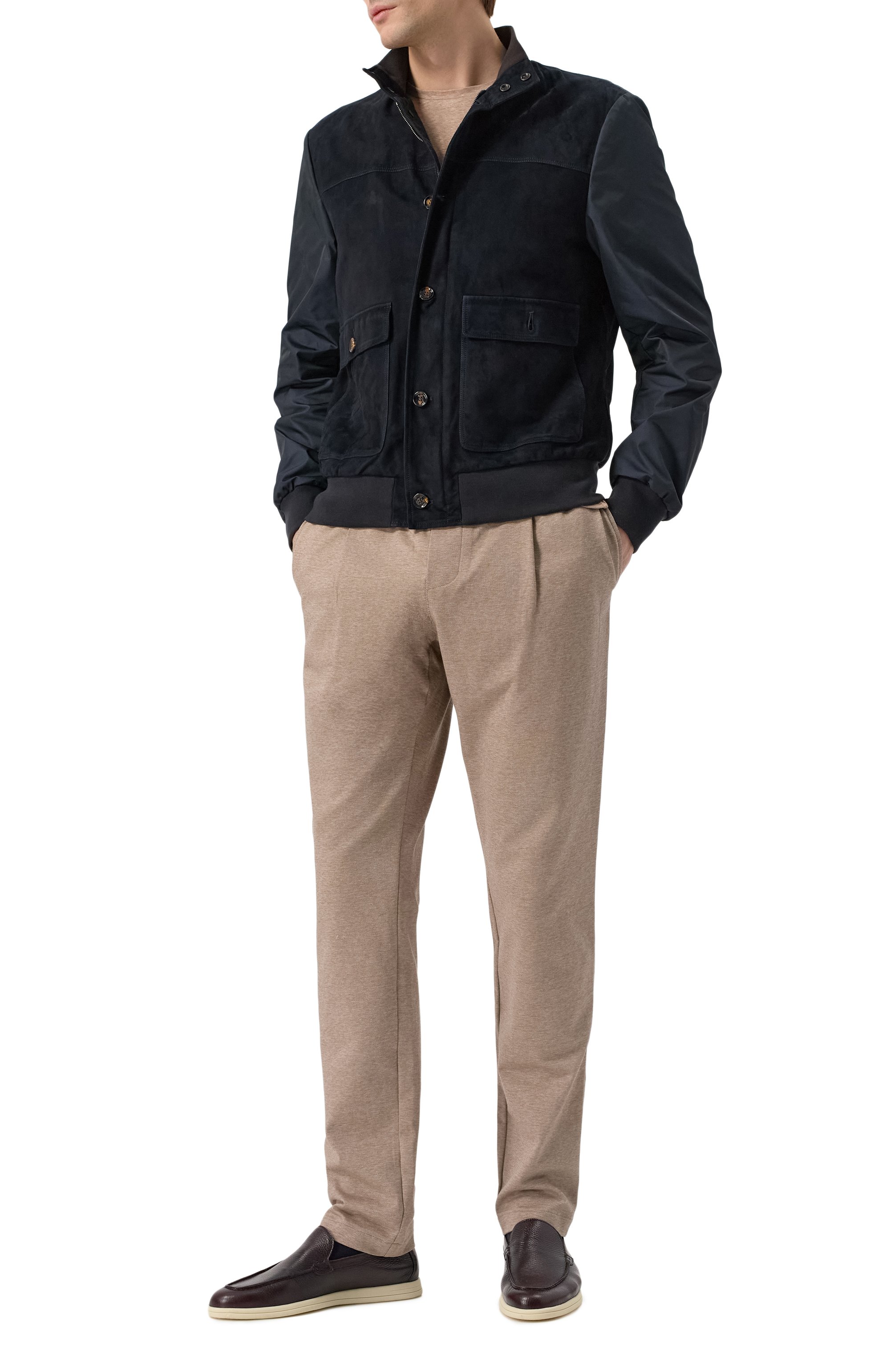 Хлопковые брюки CAPOBIANCO, арт. 18M750.FE00., фото 2