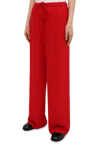 Шелковые брюки VALENTINO, арт. VB3RB4551MM, фото 3