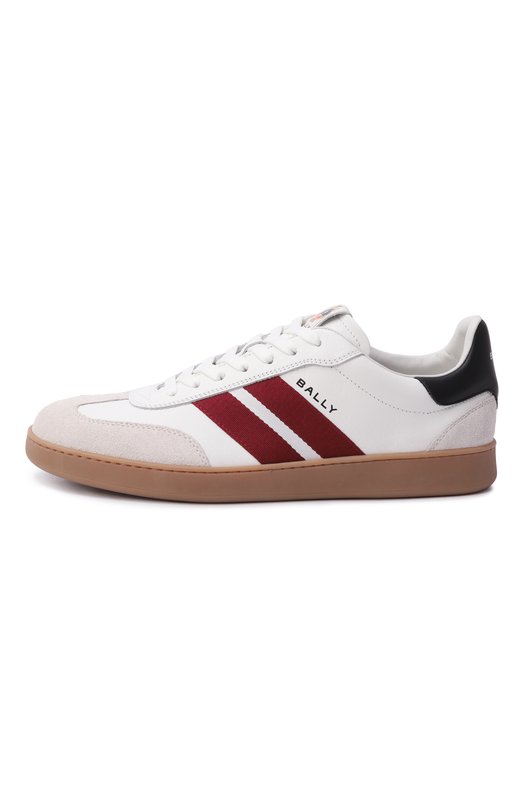 Кожаные кеды Retro Crest Bally MSK0F7/VT012 Белый  MSK0F7/VT012 Фото 4