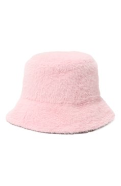 Женская панама GIORGIO ARMANI светло-розового цвета, арт. 797434/3F713 | Фото 3 (Нос: Не проставлено; Материал: Синтетический материал, Текстиль; Материал сплава: Проставлено)