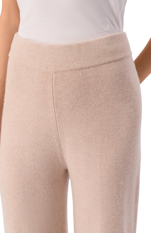 Шерстяные брюки Max Mara Studio M0RITZ Бежевый  M0RITZ Фото 5