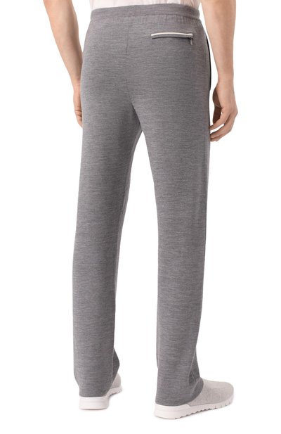 Брюки из шерсти и шелка ZILLI, арт. JSP011M0240VZDTB0/68, фото 4