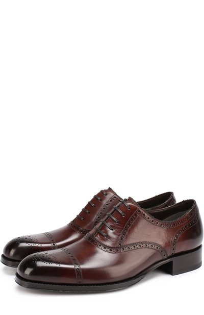 Кожаные оксфорды TOM FORD, арт. J1030T/BET, фото 1