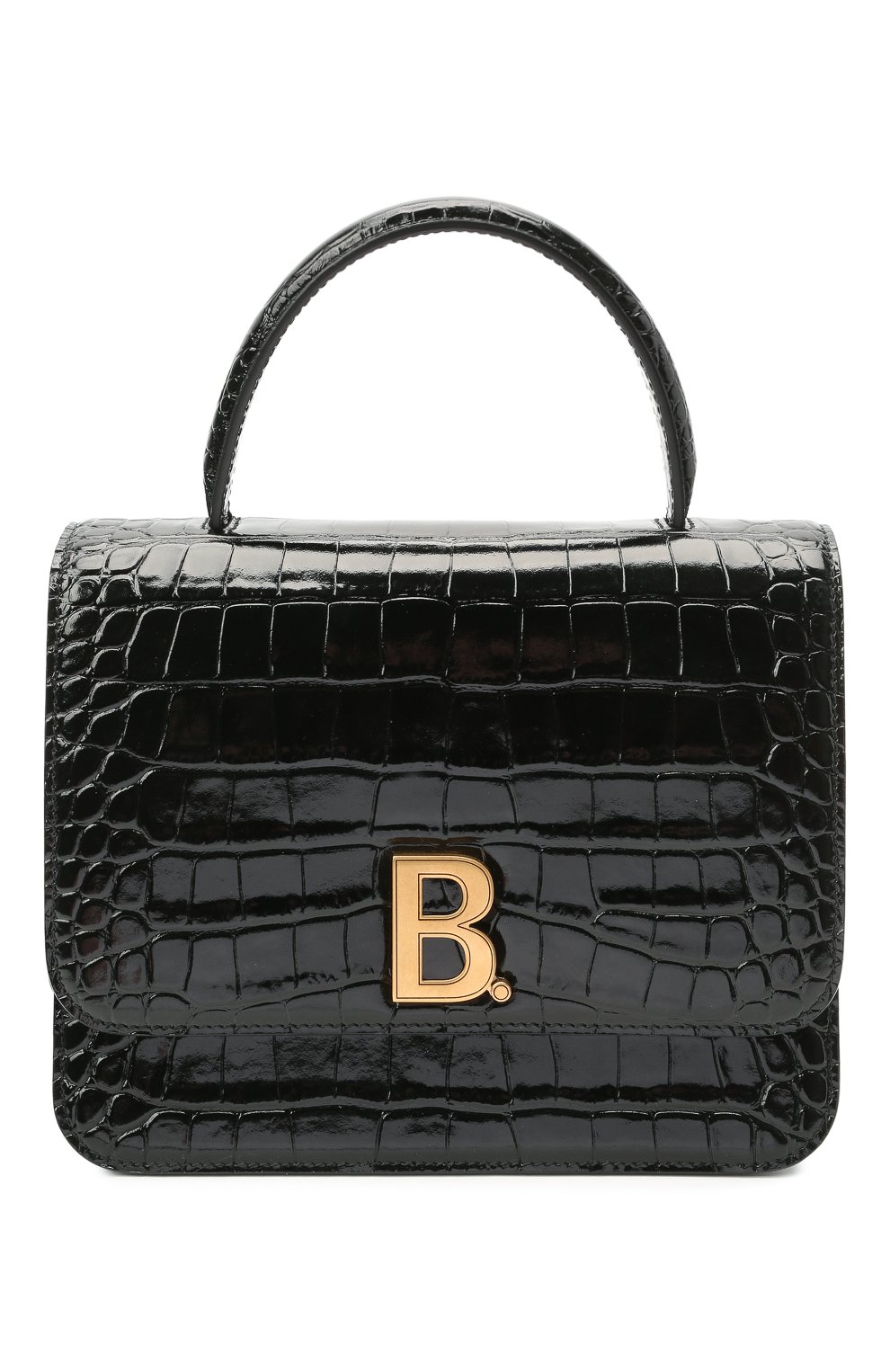 Сумка b. BALENCIAGA черного цвета по цене 127500 руб., арт. 644205/1LR7M, фото 1 Сумка b. BALENCIAGA, арт. 644205/1LR7M, фото 1