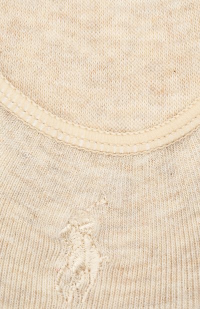 Комплект из трех пар подследников POLO RALPH LAUREN бежевого цвета по цене 1585 руб., арт. 455685335, фото 2 Комплект из трех пар подследников POLO RALPH LAUREN, арт. 455685335, фото 2