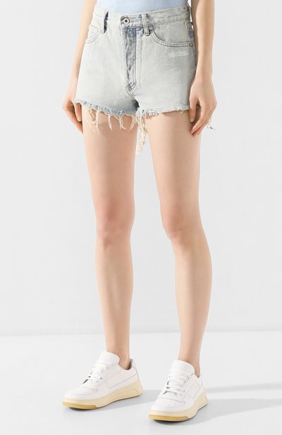 Джинсовые шорты OFF-WHITE, арт. 0WYC002R207730687100, фото 3