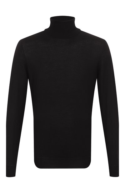 Водолазка из кашемира и шелка BRUNELLO CUCINELLI черного цвета по цене 191500 руб., арт. M2300103, фото 1 Водолазка из кашемира и шелка BRUNELLO CUCINELLI, арт. M2300103, фото 1