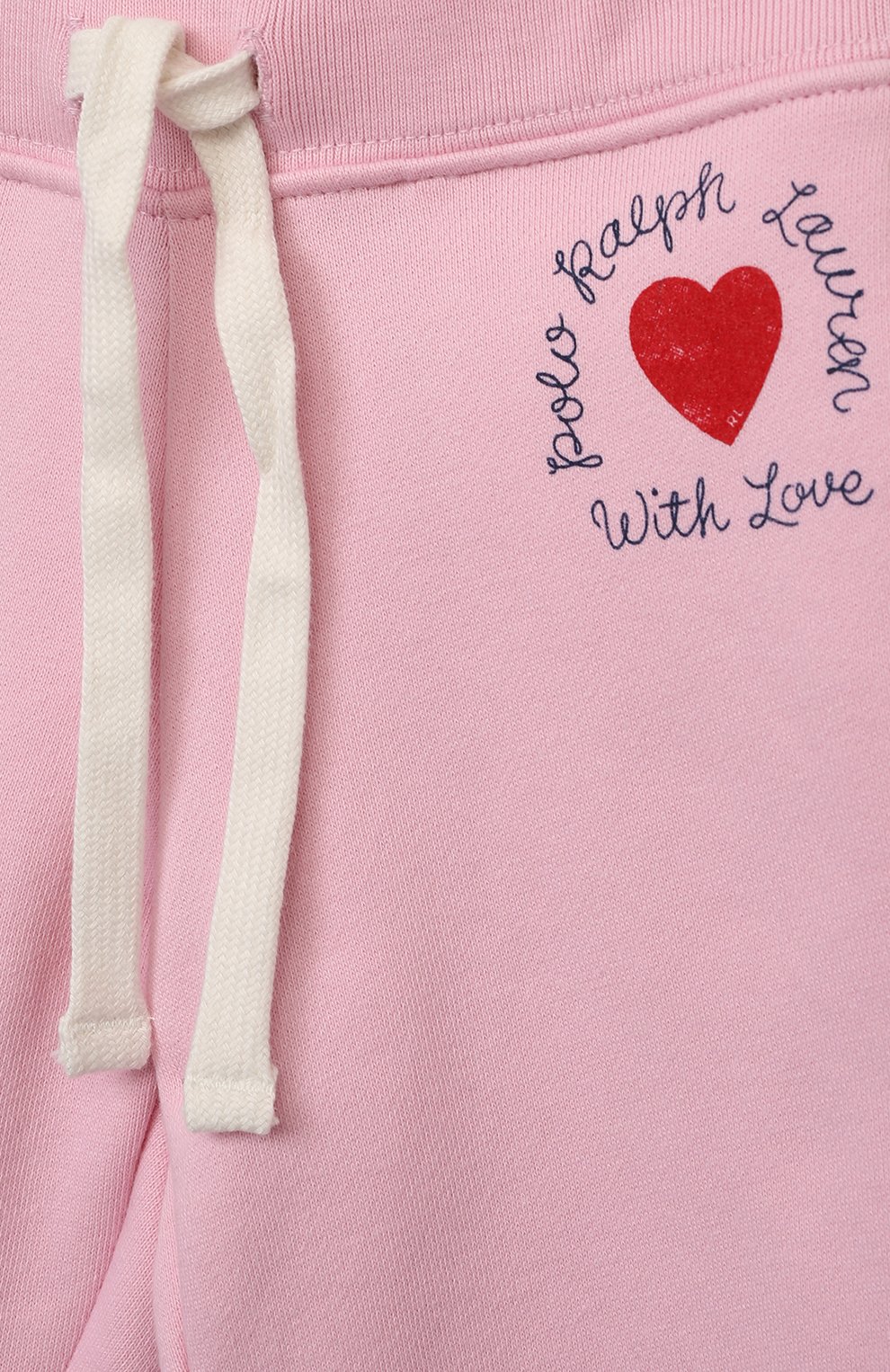 Хлопковые джоггеры POLO RALPH LAUREN светло-розового цвета по цене 8710 руб., арт. 311856417, фото 3 Хлопковые джоггеры POLO RALPH LAUREN, арт. 311856417, фото 3