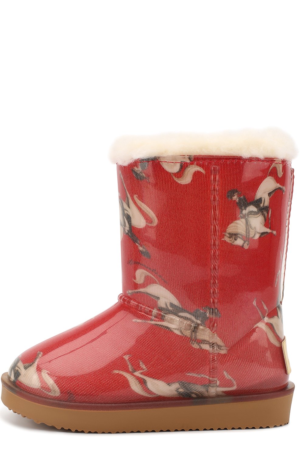 Непромокаемые сапоги с принтом MONNALISA, арт. 8C0002, фото 2