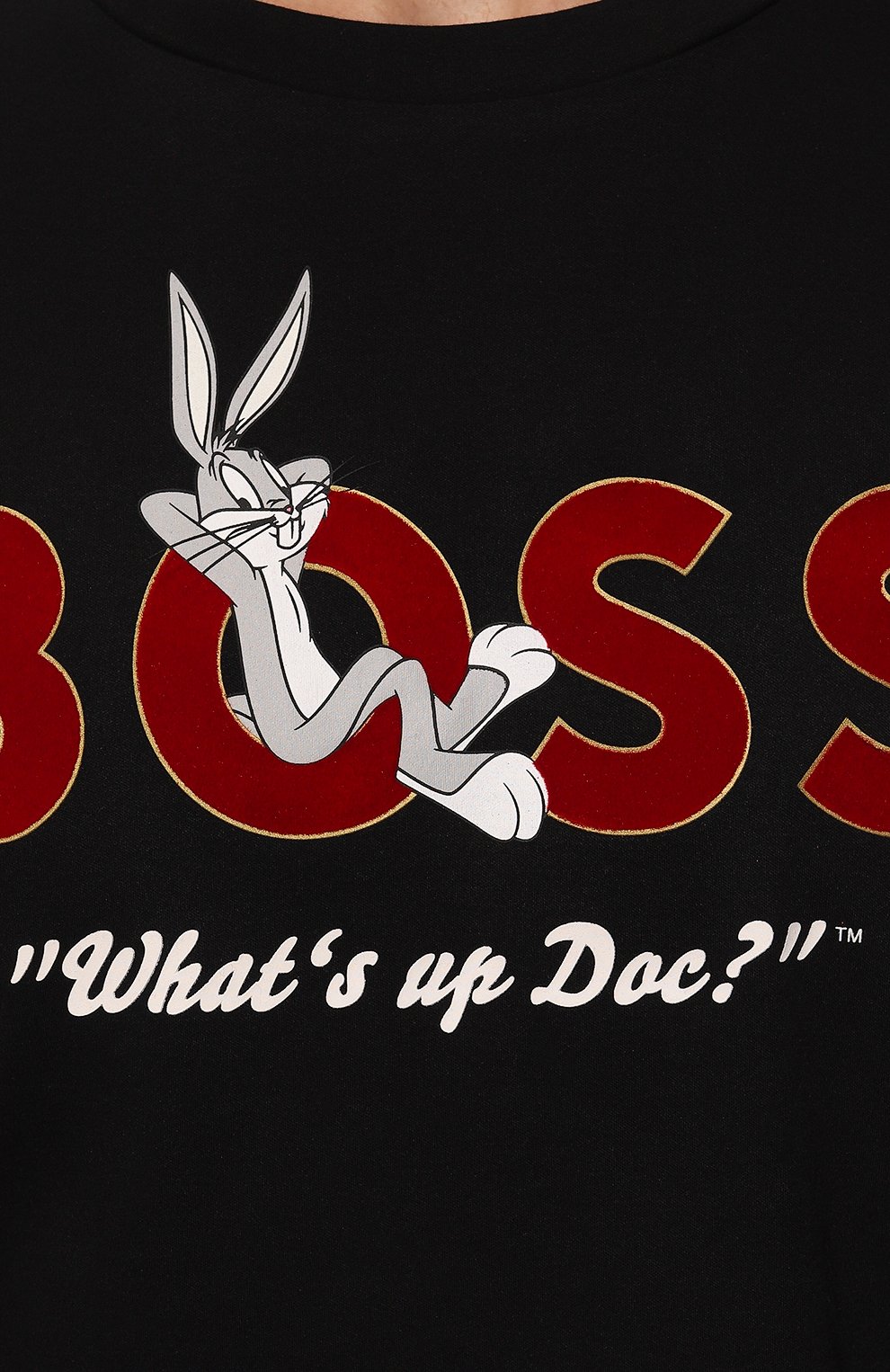 Хлопковая футболка looney tunes x boss BOSS, арт. 50485386, фото 5