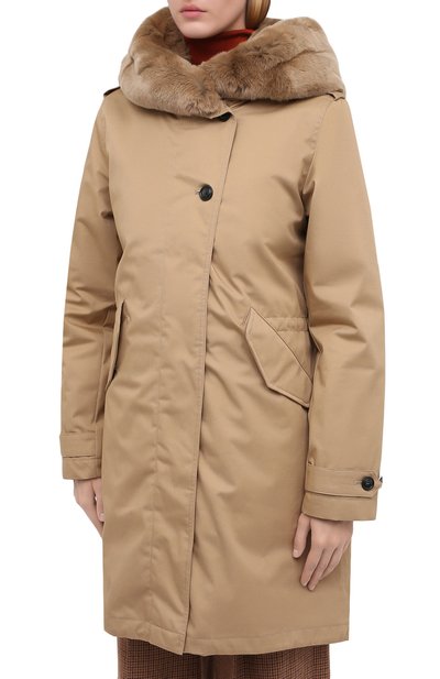 Парка с меховой подкладкой WOOLRICH, арт. CFWW0U0342FR/UT1974, фото 4