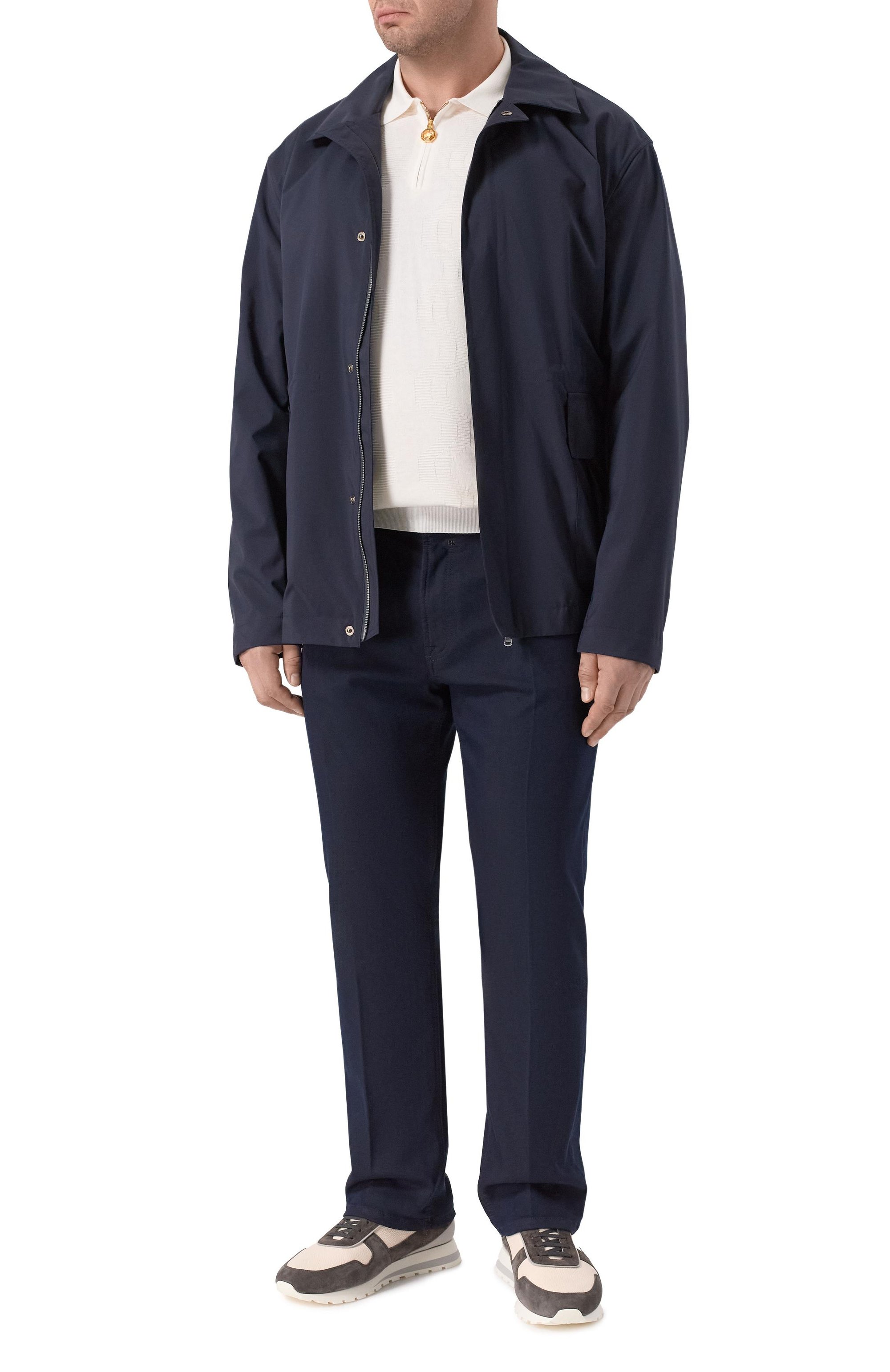 Поло из шелка и хлопка STEFANO RICCI, арт. K818105P31/F26171_001, фото 2