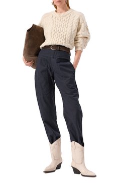 Брюки изо льна и хлопка ISABEL MARANT ETOILE, арт. 25PPA0311FA/C1G06E, фото 2