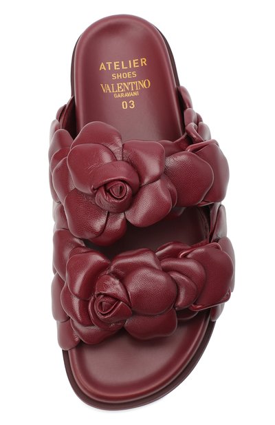 Кожаные шлепанцы 03 rose edition VALENTINO, арт. VW2S0AX0/YFS, фото 5