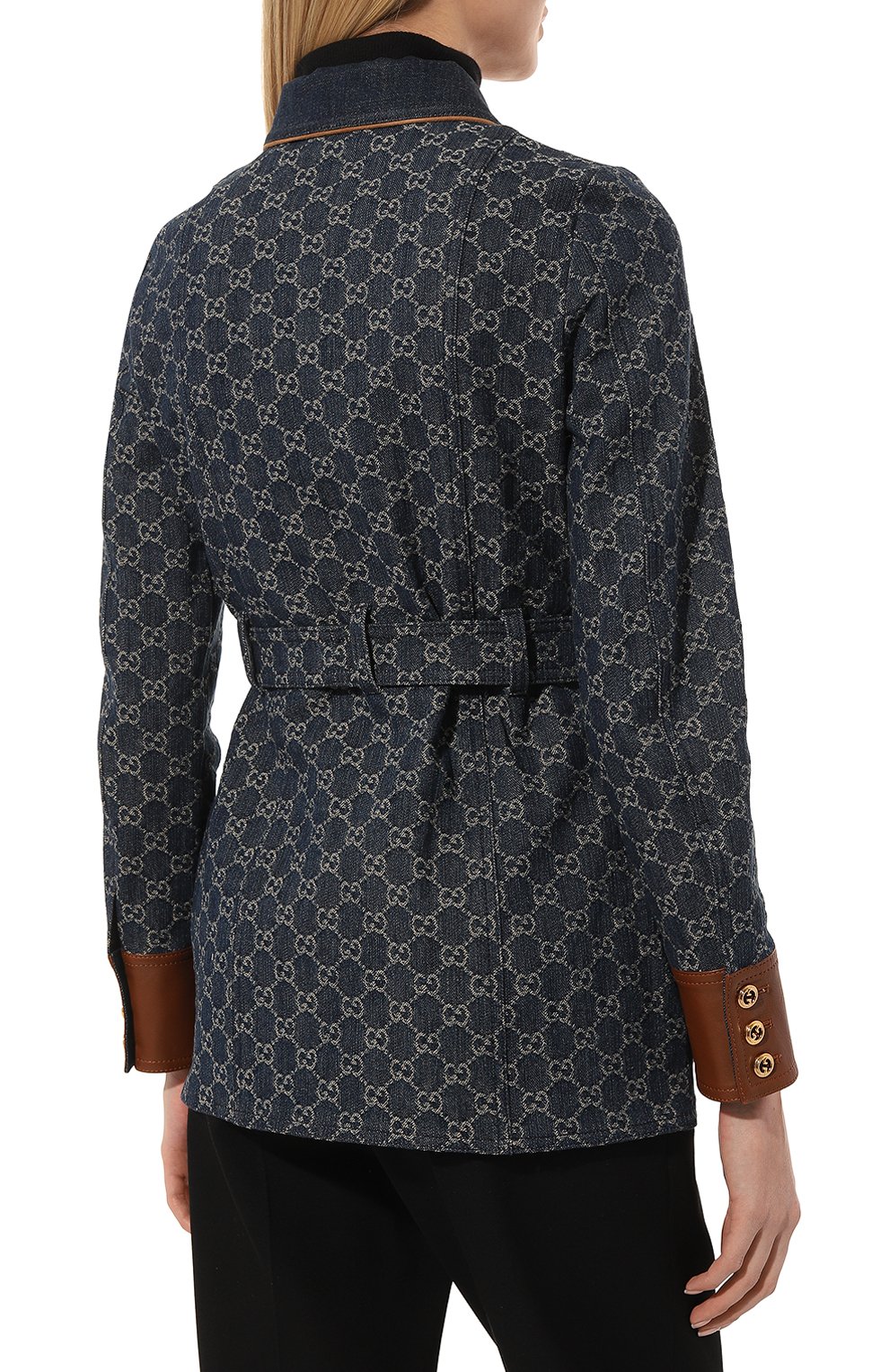Джинсовый жакет GUCCI, арт. 652658 XDBIP, фото 4