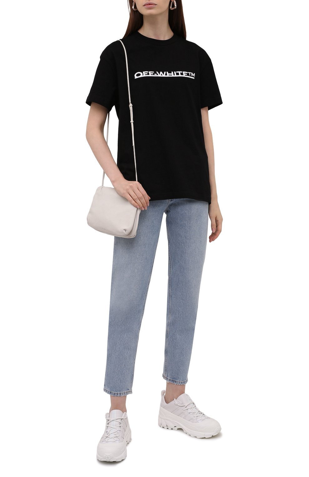 Хлопковая футболка OFF-WHITE, арт. 0WAA089F21JER004, фото 2