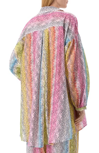 Блузка из хлопка и шелка MISSONI, арт. MC24SK00/BW00UU, фото 4