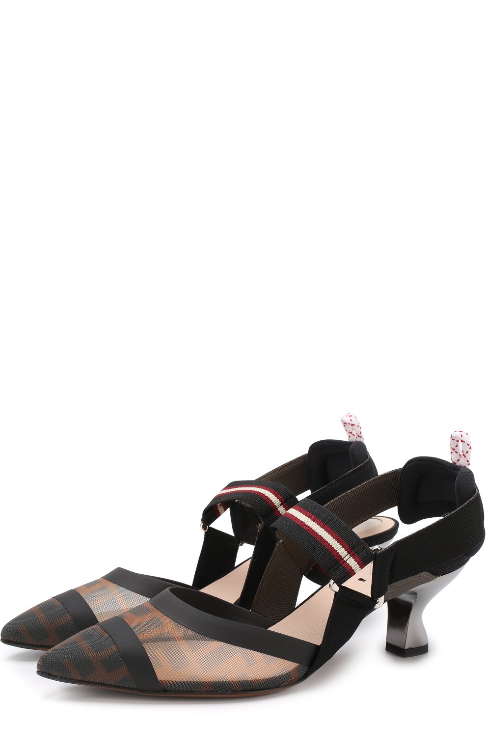 Текстильные туфли FENDI, арт. 8J6716 A2D7, фото 1