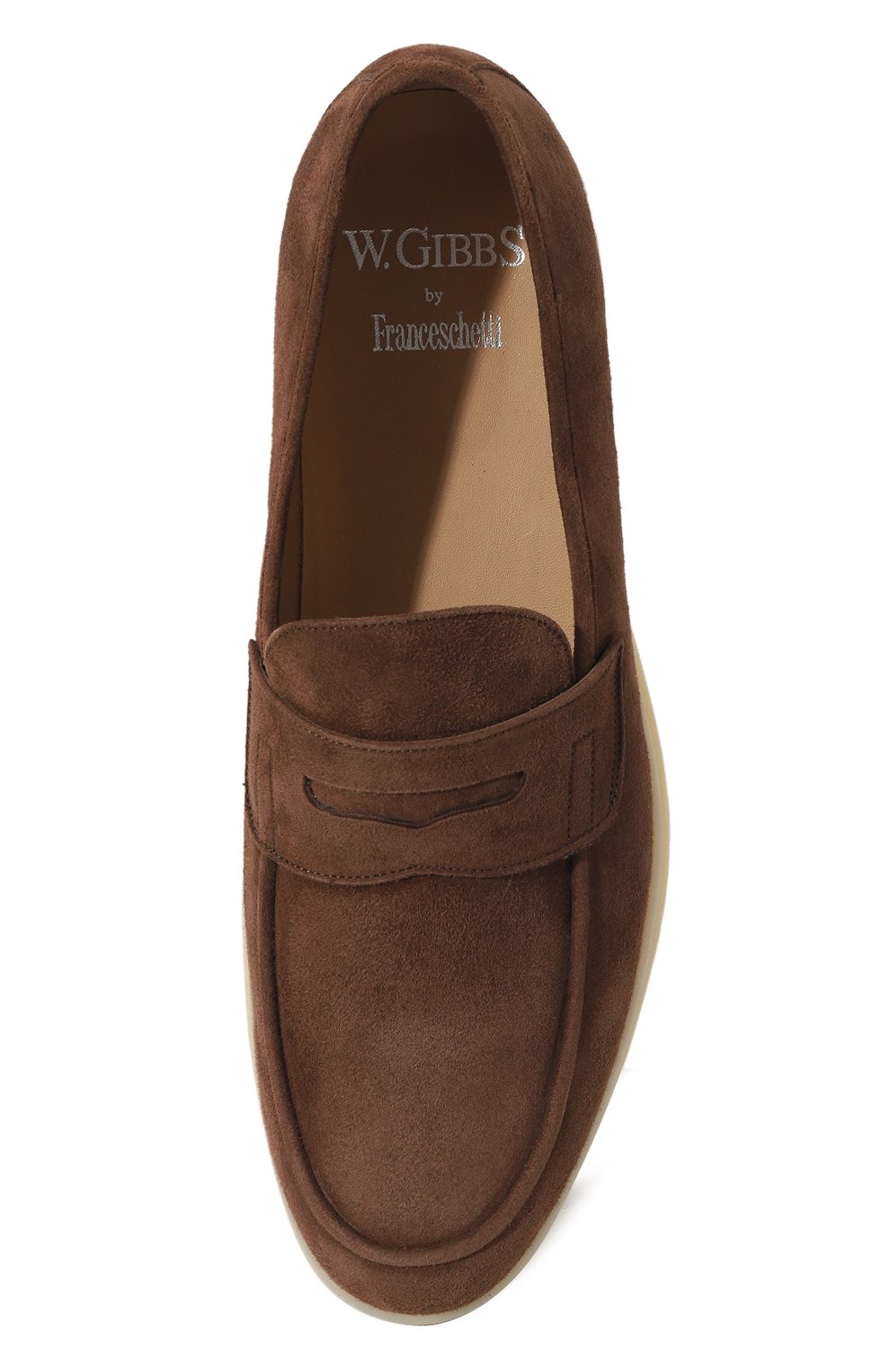 Замшевые пенни-лоферы W.GIBBS, арт. 1078023, фото 6