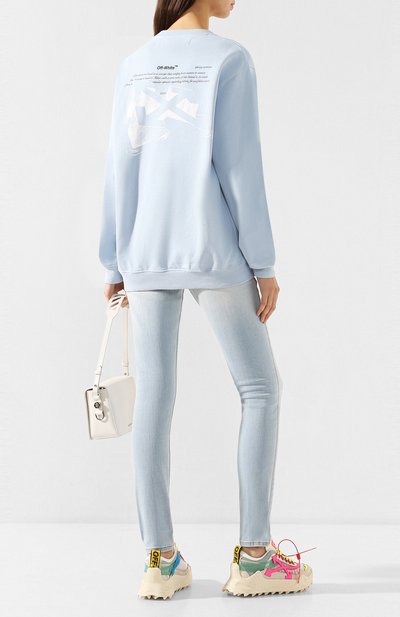 Хлопковый свитшот OFF-WHITE, арт. 0WBA055R200030433301, фото 2