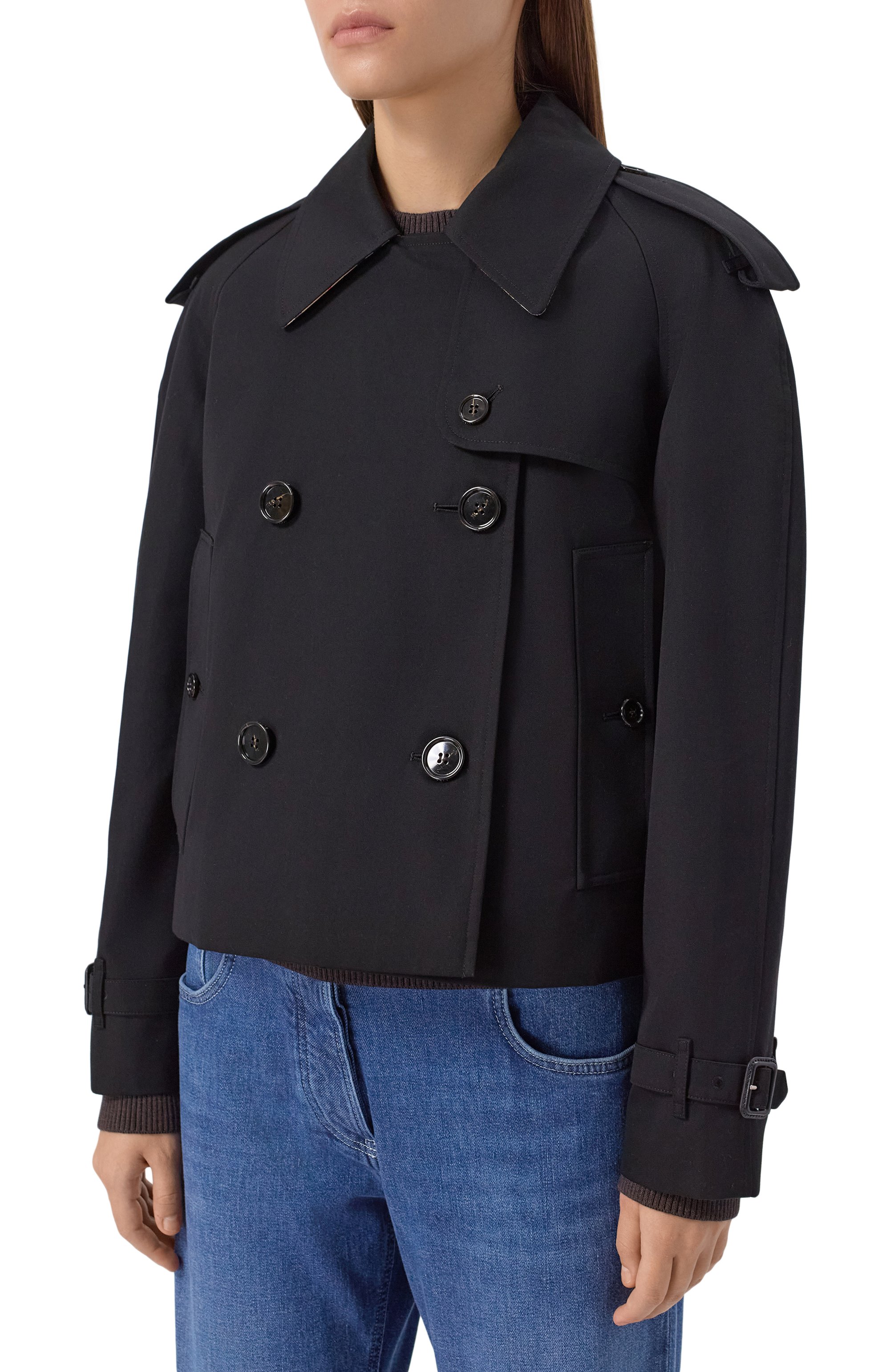 Хлопковый тренч BURBERRY, арт. 8072849, фото 3