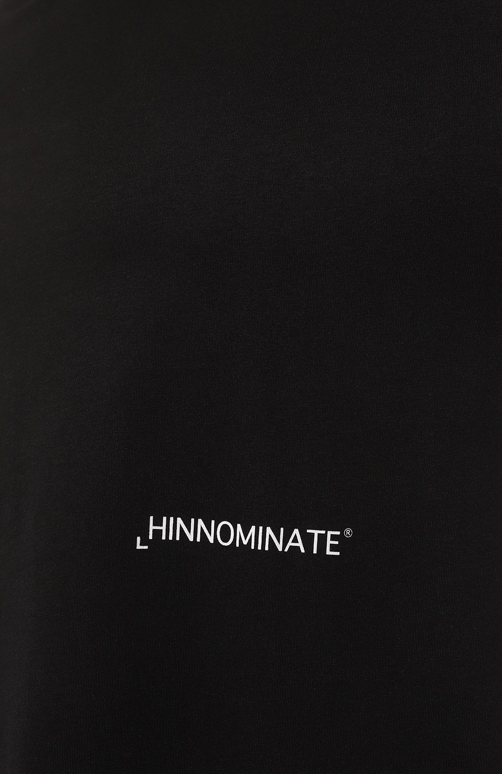 Хлопковый лонгслив HINNOMINATE черного цвета по цене 7455 руб., арт. HNM186, фото 5 Хлопковый лонгслив HINNOMINATE, арт. HNM186, фото 5