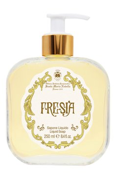 Жидкое мыло для рук fresia (250ml) SANTA MARIA NOVELLA бесцветного цвета, арт. SMN3236001 | Фото 1 (Назначение: Для рук; Unisex: Unisex; Региональные ограничения белый список (Axapta Mercury): Не проставлено; Тип продукта: Мыло; Нос: Не проставлено)