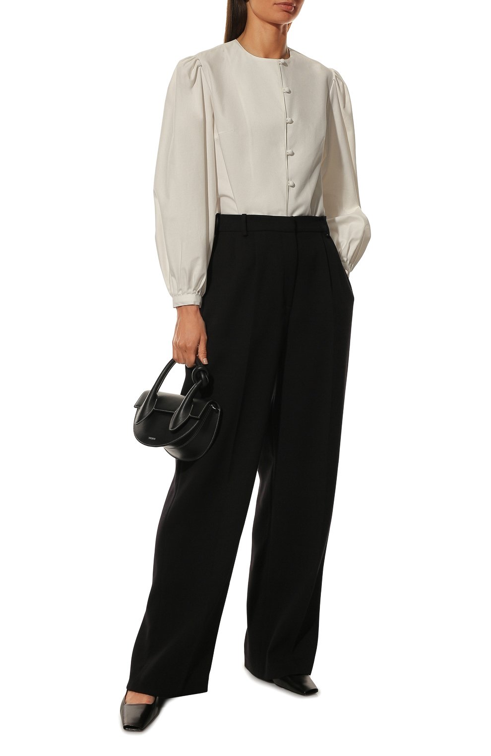 Хлопковая блузка LA NEIGE, арт. #COL-1-LS, фото 2