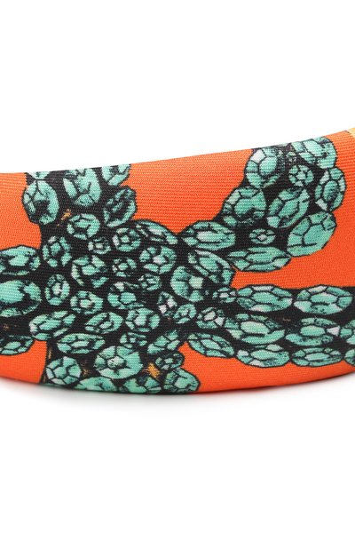 Ободок для волос VERSACE оранжевого цвета по цене 23850 руб., арт. ICER001/1F01193, фото 4 Ободок для волос VERSACE, арт. ICER001/1F01193, фото 4