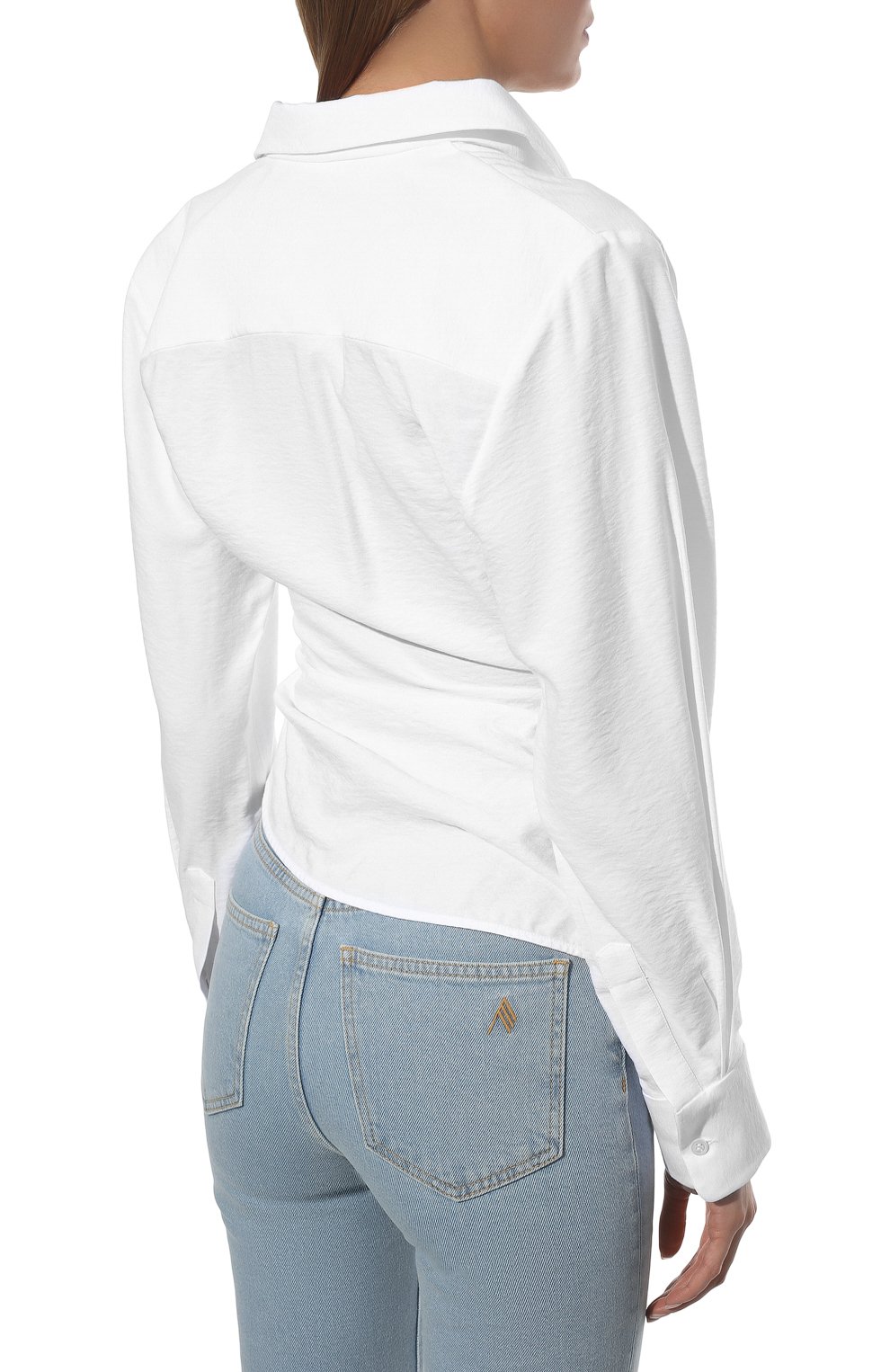 Блузка из вискозы JACQUEMUS, арт. 213SH002-1020, фото 4