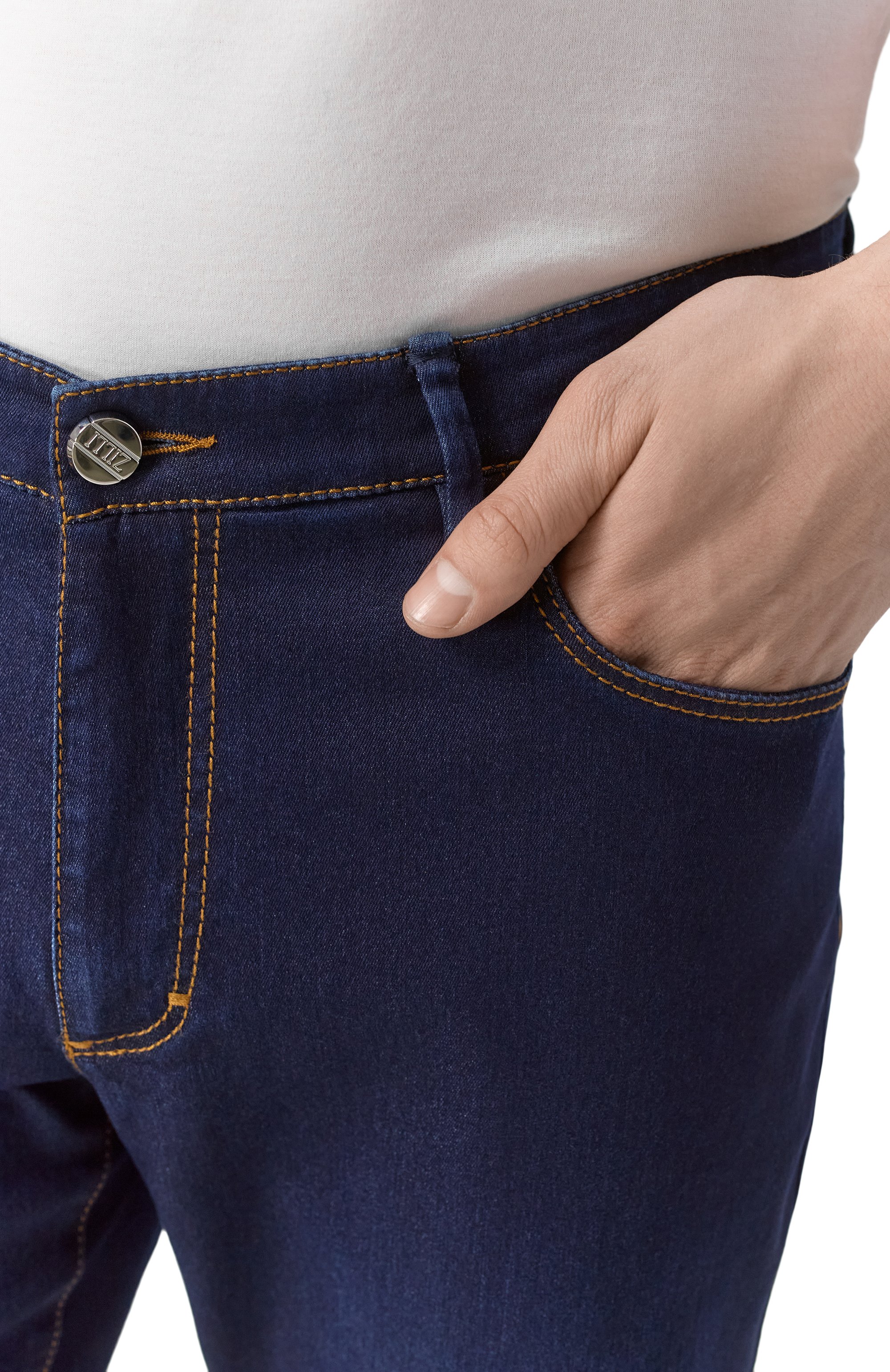 Джинсы slim fit ZILLI, арт. J5T002M0440VMADI0, фото 5