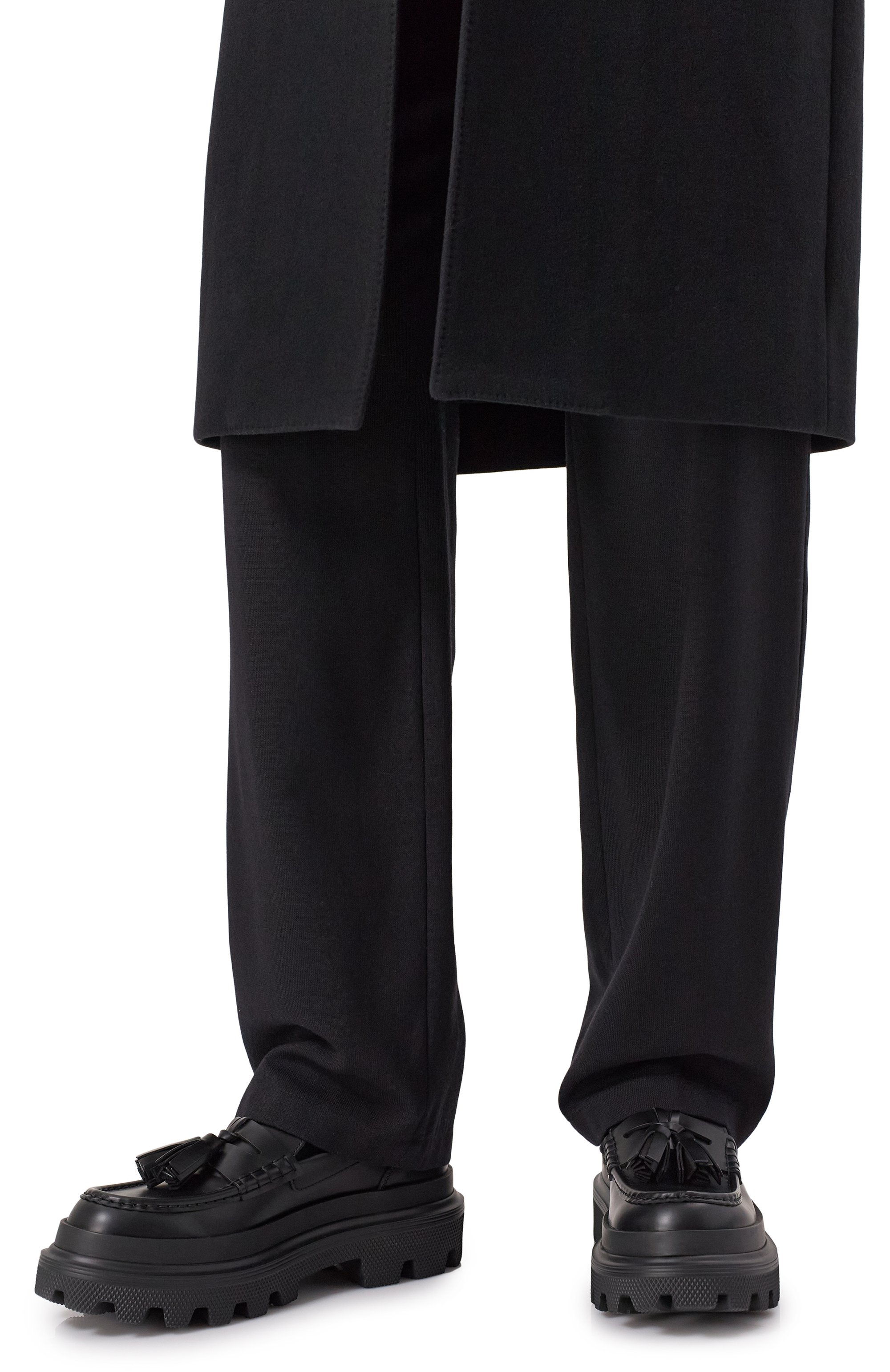 Кожаные лоферы DOLCE & GABBANA, арт. A30262/AB640, фото 3