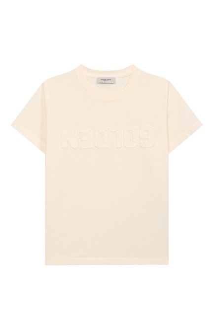 Хлопковая футболка GOLDEN GOOSE DELUXE BRAND, арт. GKP02441.P002243