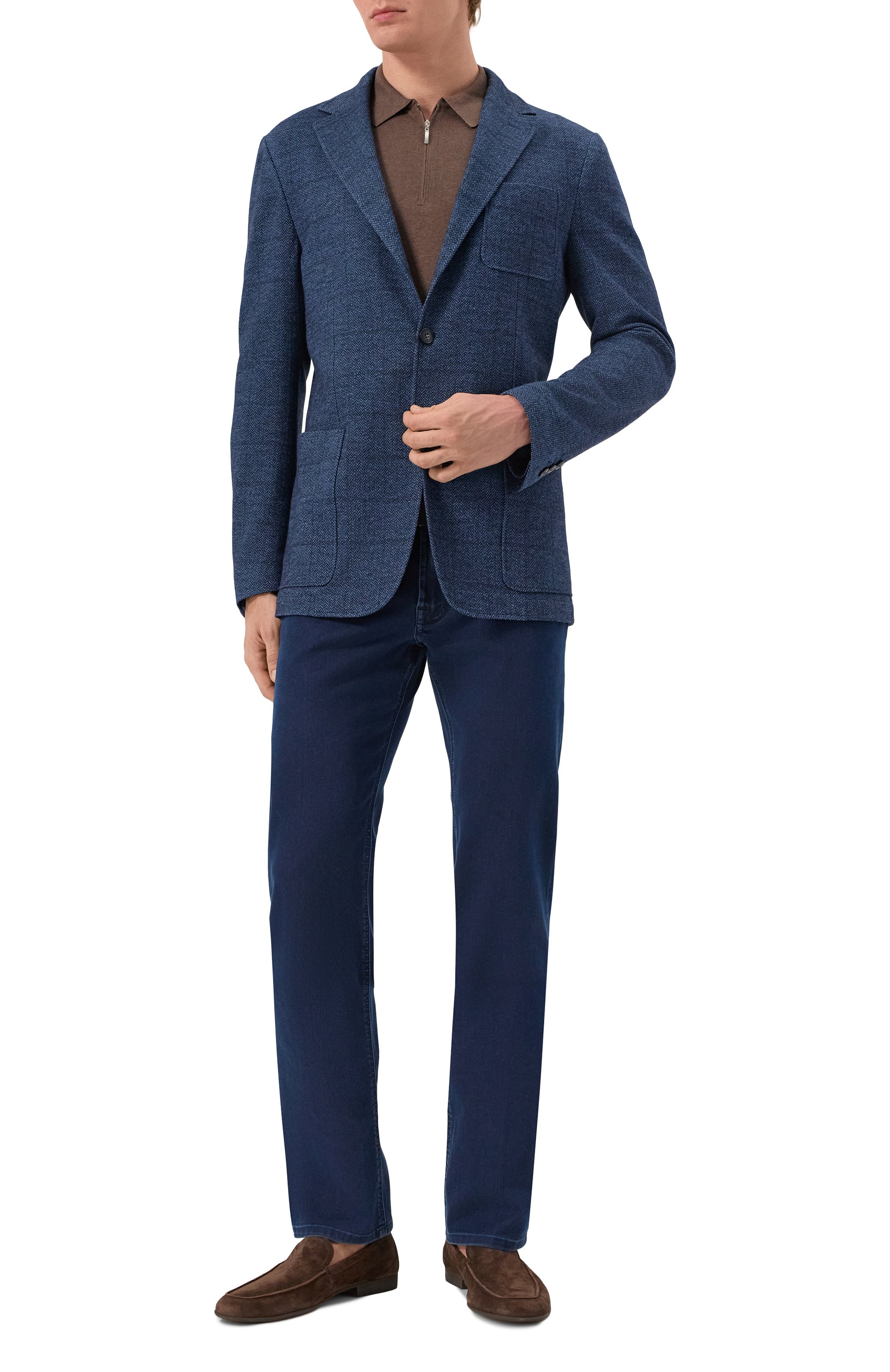 Пиджак из шерсти и хлопка CANALI, арт. J0147/JJ02554, фото 2