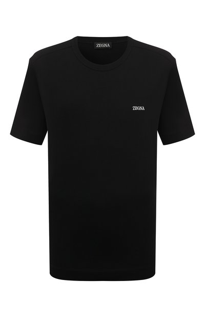 Мужская хлопковая футболка ZEGNA, арт. E7360A5/B760