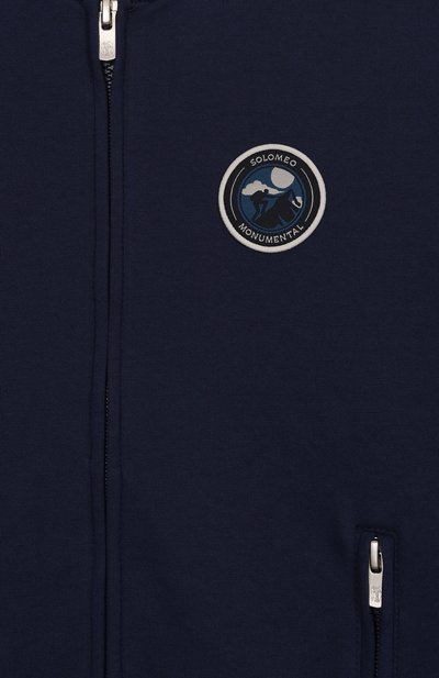 Хлопковая толстовка BRUNELLO CUCINELLI, арт. BW863E194B, фото 3