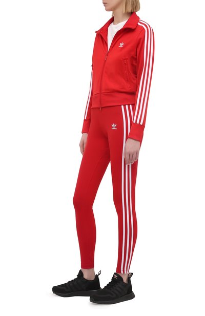 Хлопковые легинсы ADIDAS ORIGINALS, арт. GN8076, фото 2